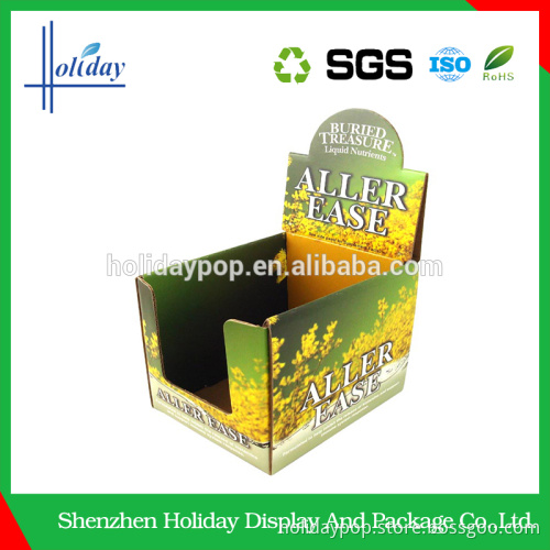 Shows and events Easy to assemble cardboard counter display box